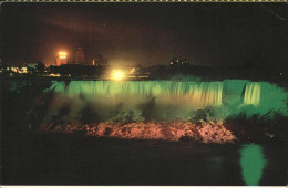 11491867 Niagara Falls Ontario American Falls Illuminated Niagara Falls Ontario - Unclassified