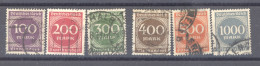 Allemagne  -  Reich :  Mi  268-73  (o) - Used Stamps