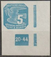 041/ Pof. NV 11, Corner Stamp, Broken Frame, Plate Number 20-44 - Neufs