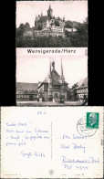 Wernigerode Schloss Und Rathaus Foto Ansichtskarte  1964 - Other & Unclassified