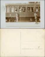 Verkehr/KFZ - Eisenbahn/Zug/Lokomotive Familie Im Waggon 1913 Privatfoto - Eisenbahnen