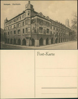 Ansichtskarte Stuttgart Straße, Markthalle - Bemalte Fassade 1913 - Stuttgart