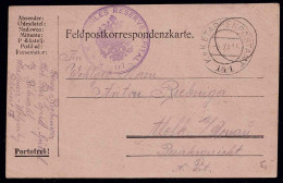 Feldpostkorrespondenzkarte - K.u.K.Mobiles Reserve Spital 1/7 Vom 5.XI.15 K.u.K. Etappenpostamt 141 - Altri & Non Classificati