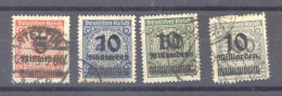 Allemagne  -  Reich :  Mi  334-37  (o) - Used Stamps