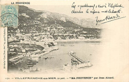 06* VILLEFRANCHE SUR MER  Port  Poeme Aicard  RL,0355 - Villefranche-sur-Mer