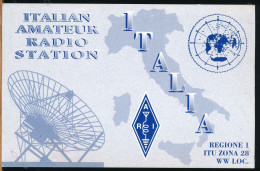 °°° 30891 - CARTA QSL - ITALIAN AMATEUR - 2000 °°° - Amateurfunk