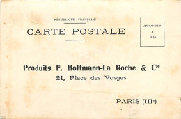 75* PARIS 3e   Produits HOFFMANN -LA ROCHE Pl Des Vosges    RL04 .0344 - Gesundheit