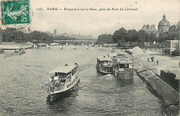 75* PARIS 1er   La Seine Prise Du Pont Du Carrousel   RL04 .0167 - District 01