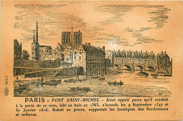 75* PARIS  6e   Pont St Michel     RL04 .0856 - Paris (06)