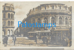 228688 ITALY GENOVA LIGURIA AVENUE XX SEPTEMBER NEW BAG TRAMWAY CIRCULATED TO ARGENTINA POSTAL POSTCARD - Andere & Zonder Classificatie