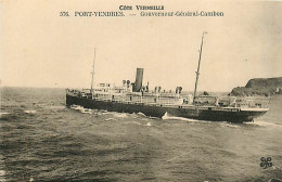 66* PORT VENDRES  Le « gouverneur General Cambron »         RL06.0258 - Port Vendres