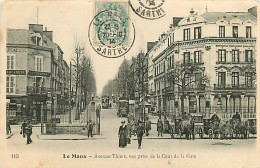 72* LE MANS  Av Thiers  Prise De La Cour De La Gare    RL06.0976 - Le Mans