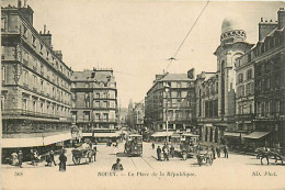 76* ROUEN  Place De La Republisue     RL07.0206 - Rouen