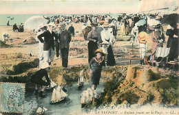 76* LE TREPORT Enfants Sur La Plage    RL07.0055 - Le Treport