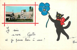 74* LES GETS  Pensee  Chat           RL06.1505 - Les Gets