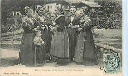 74* SAVOIE  Costumes Femmes Ste Foy Tarentaise         RL06.1385 - Trachten