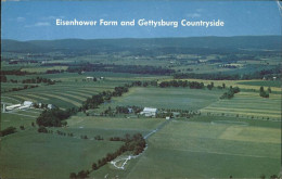 11491484 Gettysburg Pennsylvania Eisenhower Farm Countryside Aerial View Gettysb - Otros & Sin Clasificación