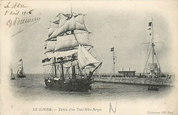 76* LE HAVRE   Entree Trois Mats Barque  RL07.0340 - Non Classés