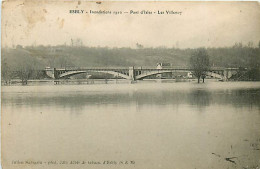 77* ESBLY  Crue 1910  Pont D Isles  - Les Villenoy  RL07.1333 - Esbly