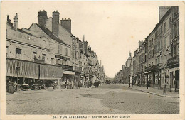 77* FONTAINEBLEAU  Entree De La Rue Grande       RL07.1181 - Fontainebleau