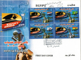EGYPTE 2009 FDC - Cartas & Documentos