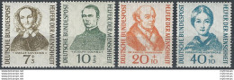 1955 Germania Beneficenza 4v. MNH Unif. 98/101 - Altri & Non Classificati