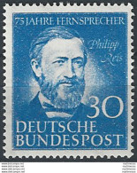 1952 Germania Telefono 1v. MNH Unif. N. 46 - Autres & Non Classés