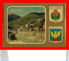 . CPSM/gf BOSOST (Espagne)  Vue Partielle Et Blasons,3 Auto-adhesive...S1911 - Otros & Sin Clasificación