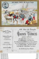 CHROMOS. Magasin Nouveautés "Aux Bains Turcs" (Paris)  Cte. Amiral  Bienaimé...S3552 Militaria - Autres & Non Classés