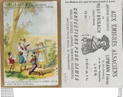 CHROMOS. Confections Pour Dames "Aux Emigrés Alsaciens" (Lyons) Don Quichotte...S3547 - Autres & Non Classés