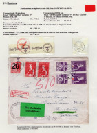 DENMARK Cover 1940 Bronderslev, To Flensburg, Germany With Censor Hamburg And Scarce Customs Label - Some Rough Opening - Brieven En Documenten