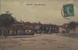 ROUILLE Place Des Halles (color Toilée ) Belle - Otros & Sin Clasificación