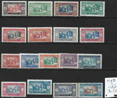 SENEGAL FRANCAIS 72 à 86 * Côte 21.50 € - Unused Stamps