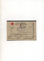 AUTRICHE-HONGRIE,1916,PRISONNIER DE GUERRE , BUDAPEST, VIA RUSSIE, CENSURES - Cartas & Documentos