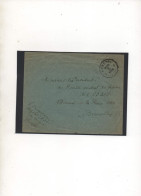 BELGIQUE;1919, CORRESPONDANCE MILITAIRE  - Armée Belge