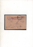 AUTRICHE-HONGRIE,1917, K,U,K, RESERVESPITAL, BROD, VIA FRANCE, CAMP DE CASTELSARASIN (LOT ET GARONNE),  CENSURES - Brieven En Documenten