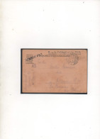 AUTRICHE-HONGRIE,1916,  K,U,K, FELDSPITAL N°12/9, FELDPOST 276, CENSURE - Briefe U. Dokumente