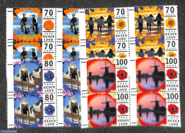 Netherlands 1996 Tourism 4v Blocks Of 4 [+], Mint NH, Sport - Various - Cycling - Mills (Wind & Water) - Tourism - Nuovi