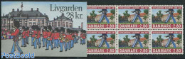 Denmark 1986 Royal Garde Booklet, Mint NH, Various - Stamp Booklets - Uniforms - Neufs