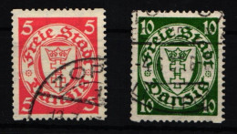 Danzig 193-194 D Gestempelt #KI250 - Used