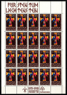 Liechtenstein 773 Postfrisch Kleinbogen #KG641 - Sonstige & Ohne Zuordnung