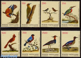 Vatican 1989 Birds 8v, Mint NH, Nature - Birds - Woodpeckers - Ongebruikt