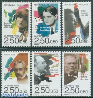 France 1992 Musicians 6v, Mint NH, Performance Art - Music - Nuevos