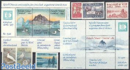 Greenland 1987 Yearset 1987 (6v+2 S/s), Mint NH, Various - Yearsets (by Country) - Unused Stamps