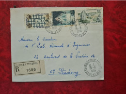 LETTRE RECOMMANDE GOURNAY SUR MARNE  1966 - Sonstige & Ohne Zuordnung