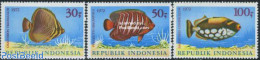 Indonesia 1972 Fish 3v, Mint NH, Nature - Fish - Peces