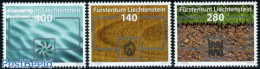 Liechtenstein 2010 Renewable Energy 3v, Mint NH, Nature - Science - Environment - Energy - Nuovi