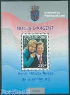 Luxemburg 2006 Silver Wedding S/s, Mint NH, History - Kings & Queens (Royalty) - Neufs