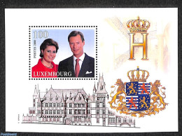 Luxemburg 2000 Prince Henri Accession S/s, Mint NH, History - Coat Of Arms - Kings & Queens (Royalty) - Ongebruikt