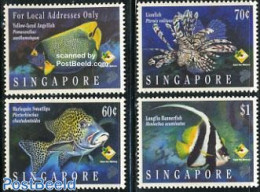Singapore 1995 Fish 4v, Mint NH, Nature - Fish - Peces